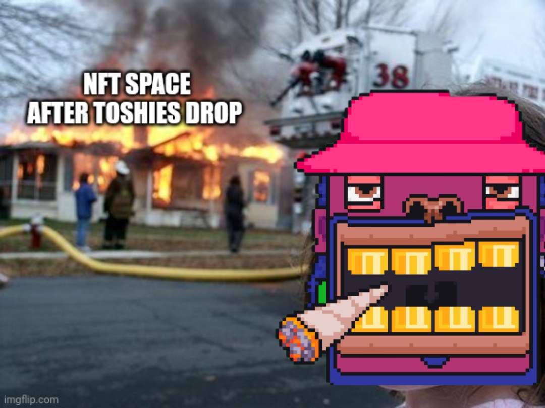 Drop Toshies Meme